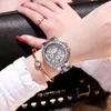 Wristwatches Fashion Women Diamond Watch Ladies Watches Casual Bracelet Crystal Quartz Wristwatch Relogio Feminino