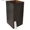 Bodes déchets réutilisables en carton corrigé canettes poubelles - Boulequin de 10 boîtes à poubelle auto-lockin (blanche) + 20 poubelles 40 allons L49