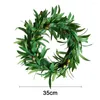 Fleurs décoratives suspendues à feuilles olive guirlande artificielle décorations de vigne arc arc arc décoration murale