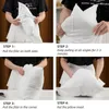 Pillow Throw Inserts 30x50cm 45x45cm 50x50cm Inner Soft Fluffy Plump Stuffer Pads White Decorative Insert