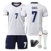 Cup England Jersey 2024 Bellingham Kane Kane Home Adult Childrens Training Kit Mens and Womens Football Jerseys