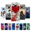 Huawei Nova Y90 CASE 6.7 "Print Flowers Flowers Marble Silicone Fundas Phone Case for Huawei Nova Y90 Y 90 Novay90 Cover Bumper