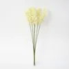 Dekorativa blommor Simulering Risfrö Vete Ear Bouquet Plastblommor Arrangemang Torkad Material Pografidekoration Rekvisita