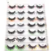 Glitter en glanzende wimper make -up schoonheidsbenodigdheden DIY Fluffy Drag Lashes Decoratieve valse wimper voor oogmake -upgereedschap