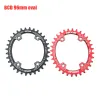 Deckas 96BCDチェーンリングMTBマウンテンバイクチェーンリング32T 34T 36T 38Tクラウン歯板部品M7000 M8000 M4100 M5100