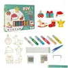 Décorations de Noël DIY CRISTAL PEINTUR ARTS CRAFTS SET SET PEINTURE PEINTURE PEINTURE CONSEM