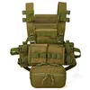 Combate Tactical Molle Vest Ammo MK3 Rig de caça removível Airsoft Paintball Gear colete com AK 47/74 Bolsa de revista