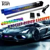 TCART Auto LED Strip Scan Knight Rider LED-Strobe-Licht mit Fernbedienung für Mini Cooper 2001-2006 Auto Accesorios Coche