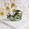 Diy Big Size Snail Ornament Silicone Mold Crystal Harts Gips Handikraft Gjutning Mögel Handgjorda Hem Desktop Craft Making Tool