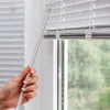 6st Venetian Blind Rod Magnetic Curtain Blinds Tillbehör Wand Transparent Plast Office Curtain Vertical Wand Supplies Kit