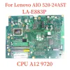 Carte mère adaptée à Lenovo AIO 52024 APPUTOP MARRADE LAPE 883P A12 9720 CPU DDR4 100% Testé Foulé entièrement