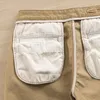 Pantalones de hombres micro bomba 97% de trabajo de algodón para hombres pantalones de alta calidad densos lavados primavera moda de otoño delgada jóvenes heterosexuales macho