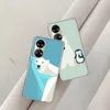 Lovely Penguin Polar Bear Phone Case For Huawei P50 Pro P40 P30 Lite P20 P10 Mate 40 Pro 30 20 Lite 10 Cover Shell Coque