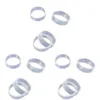 57EC 4Pcs / 12Pcs Joystick Elastic Guard Ring Invisible Protective Ring for ps5 / PS4 / Switch PRO Silicone Ring Cover