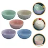 Bowls 5 Pcs Salad Bowl Restaurant Soup Headset Serving For Kitchen Appetizer Large Eating