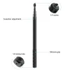 Monopodes PULUZ 150cm 110cm 70cm Stick Stick Stick Monopod avec vis de base de l'adaptateur invisible pour Insta360 One RS / x2 / x3