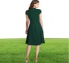 Mulheres039s estilo vintage vintage 1940s shirtwaist trompete vestido de noite vestido swing skater vestido 9912417