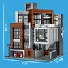 Creative Moc Modern Villa City Street View Building Blocks Modul Expert Architectural Brick Education Toys Gift for Children