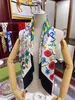 Nuovo marca di moda Sciarta Squala Squama G Regali di fascia alta Girl Girls Coppia Scarf Accessori squisiti Accessori versatili Selezione di quattro stagioni 90x90cm