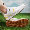 Chaussures de golf professionnelles pour les baskets de gym en cuir unisexe pour hommes Anti-Slippery Golf Sneakers Ladies Designer Golf Training Couples