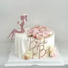 Party Supplies 2st Design Bride To Be Cake Topper Rose Gold Akryl Girl Bachelor Wedding Bridal Engaged Dessert Baking Decoration