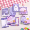 16 PCS / Lot Kawaii Bear Rabbit Memo Pad Sticky Notes mignon N TIMES PAPELERIE LAGEUR BOBOOKMARD POST SCOLO