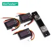 Xin Tester Mini Digital Voltmeter Ammeter DC 0-100V 1A 10A 50A 100A Dual Display Dual Color Digital Display