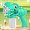 Песчаная игра с водой Fun Dino Bubble Gun Автоматическое пузырьковое пистолет встроенный встроенный