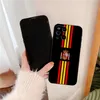 Espanha Espanha Flag Case para Oppo Find X3neo X5Pro X3Pro Reno6 7 Proplus A16 A54 A57 K9S A74 A93 A94 Black Capa preta