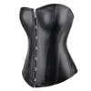 Femmes gothiques corset sexy fausse cuir trop bustier top top taise corchers lingerie corselet plus taille korsett
