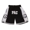 Basketball jerseys shorts Tournament Shoot Out Birdmen 2 Pac 23 Motaw 96 Birdie naaien borduurwerk sporten buiten zwart grijs nieuw