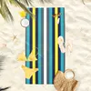 Bucephalus Microfiber Quick Dryl Sand Free Towel Portable Large Beach Towel XXL for Swimming Pool Striped Towel