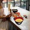 Skålar 1 uppsättning hushåll ris skål japansk restaurang miso soppa melamin