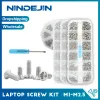 Nindejin Cross Mini Laptop Computer Schroefkit Nikkel Plated M1 M1,2 M1,4 M1,7 M2 M2.5 Phillips Kleine elektronische schroefset