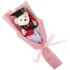 Decoratieve bloemen afstuderen Bear Bouquet Decoratie Mini pluche dieren Po ornament Banquet knuffels