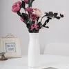 Vaso de flor de estilo nórdico vasos de plástico modernos contêiner de flores de flor moderna decoração decorativa para mesa em casa