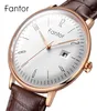 Fantor Minimalist Classic Men Watch Relogio Masculino Luxury Leather Watch per uomo Luminous Hand Date Quartz Orologi LJ2011187889906