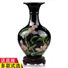 Vaser keramiskt vardagsrum vas dekoration blommor arrangemang modern kinesisk stil möbler tv -skåp torkad prydnad