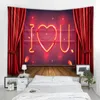 Kawaii Tapestries Droomruimte Big Tapestry Slaapkamer Decoratie Muur Hanging Pink Tapestry Hippie Psychedelische Boheemse Room Decoratie R0411