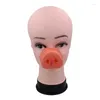 Party Decoration Halloween Simulation Latex Pig Nose Fake Ghost Festival Props Masquerade Mask Cosplay Holiday Decor