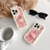 Girl's Phone case ballet girl ins style phone bag pearl rhinestone phone case cover fast delivery cover for iphone 15 14 13 12 11 lyp092