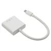 MacBook Air Pro iMac Mac Mini Thunderbolt Mini Displayport Ekran Port Mini DP'den VGA Kablo Adaptörü 1080P'ye HDTV Monitörü için