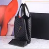 Borsa di design con tetto di grande capacità per spalla per spalla a assi