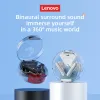 Original Lenovo LP10 TWS Game sans fil Écouteur Bluetooth 5.2 Double réduction du bruit stéréo Contrôle tactile de basse longue veille 300mAh