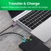 Laptop Computer Cord SSD HDD Connector USB C to Micro B 3.0 Cable 5Gbps Fast Speed USB 3.1 Type-C to Micro B Data Sync