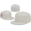 Nouveaux capuchons ajustés Hat de baseball crème crème rose cap ny la sox sf atl toronto houston phi tout taille de mix de mix commander tous les caps chapeau de haute qualité