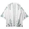 伝統的な幾何学的パターン印刷された着物日本語カーディガン・ハオリ・ハラジュク女性男性コスプレ・ブラウス・ユカタ・サムライの服
