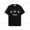 Men's T-Shirts 24 SS Summer Mens Designer T Shirt Casual Man Womens Ts With Letters Print O-Neck Short-Slve Tops Sell Luxury Men Hip Hop clothes T240411