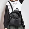 Sacs d'école en cuir Femmes sac à dos Vintage Daypack adolescent Casual sac à main grande capacité sac à main voyageant sac à main