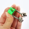 1Pcs Rod Tip Clamp Fishing Pole Fish Bite Lure Alarm Alert Twin Bell Ring Clip Fishing Bell